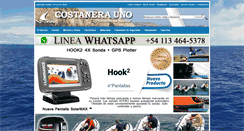 Desktop Screenshot of costanerauno.com.ar